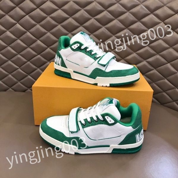 

2023 new luxurys designer sneakers shoes pop color matching running shoes thick sole trend light fashion all match color cool casual lace-up, Black