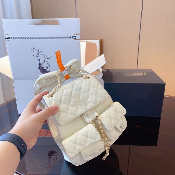

three pocket school bag litchi pattern one shoulder little frog backpack backpack