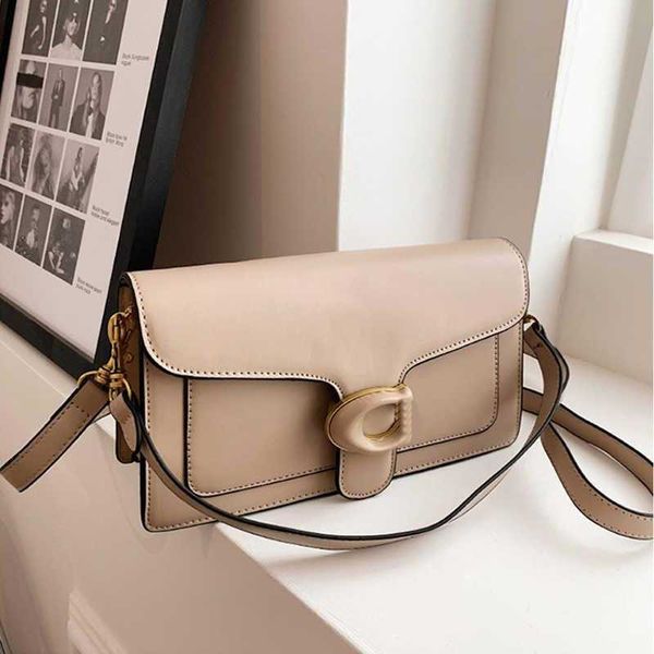 

new product coabag letter luxury bags women designer crossbody bags baguette square shoulder messenger bag portable ladies underarm bags han