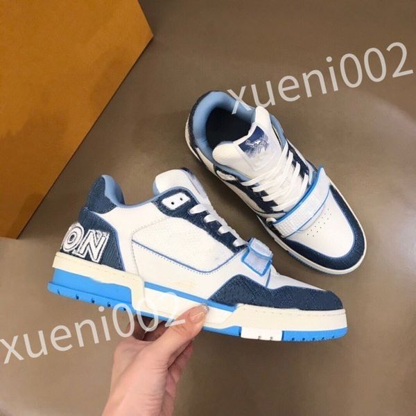 

2023 new luxurys designer casual shoes quality brand sneakers flat platform lace up daddy shoes women men mixed color thick sole trainers, Black