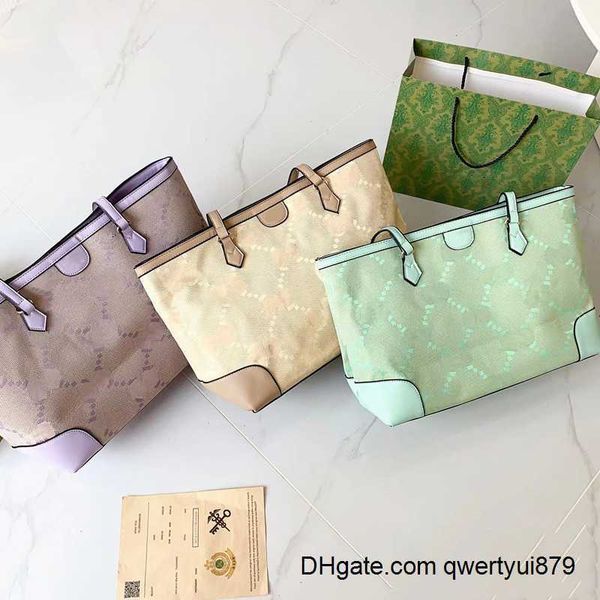 

shoulder bags ophidia shopping bag handbag women pu leather tote designer lady clutch purse big cgletter printed cloth fashion 3colors