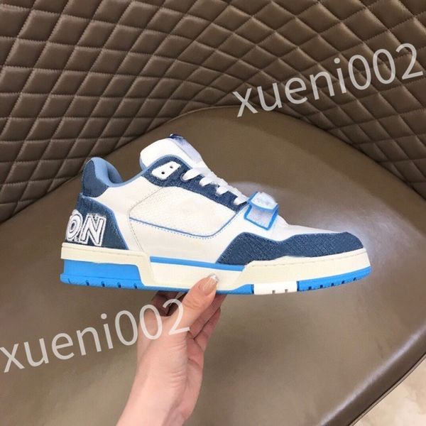 

new luxurys designer casual shoes quality brand sneakers flat platform lace up daddy shoes women men mixed color thick sole trainers, Black