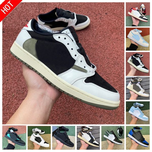 

jumpman 1 1s low jordens basketball casual shoes men for womens fragment travis reverse mocha olive black blue wolf grey tear away silver br