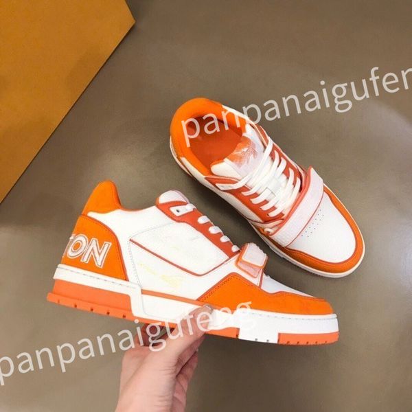 

2023 new luxury designer running shoes brand sneakers fashion shoe white black leather men women espadrilles flats lace up platform trainers