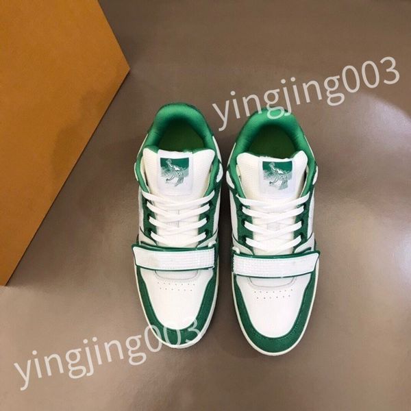 

luxurys designer sneakers shoes pop color matching running shoes thick sole trend light fashion all match color cool casual lace-up dad shoe, Black