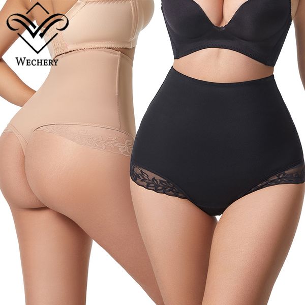 

womens high waist seamless comfy underwear g-strings panties tummy slimmer thong shapewear, Black;white