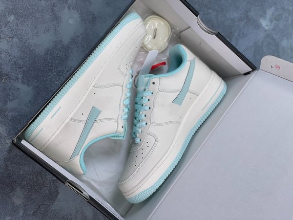 

est 1 07 low running shoes rice white ice blue 2023 girls boys athletic outdoor sports sneakers