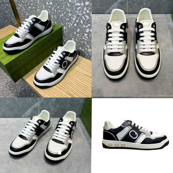 

fashion casual sports shoes trendy boy walking sneaker a discreet interlocking g embroidery with printed for mens sneakers, Black