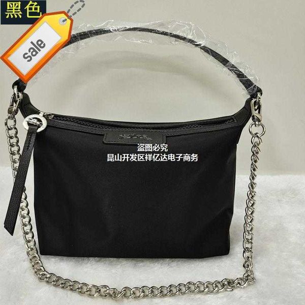 

women's designer bags new longxiang bag solid color underarm oxford cloth versatile small square embroidered horse style portable shoul