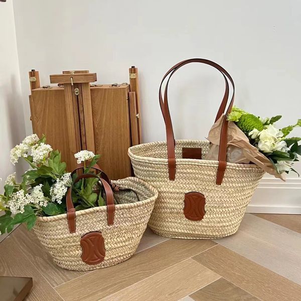 

cross body tote triomphe classic clutch bags shoulder luxurys designer women bags men luggage weave fashion beach bag straw lady celiny raff