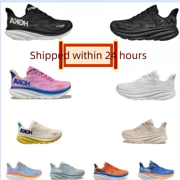 

hoka one bondi 8 clifton 9 sports hokas liberty running shoes orange sneakers