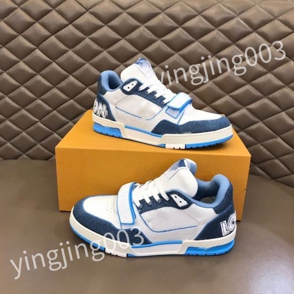 

2023 new luxurys designer sneakers shoes pop color matching running shoes thick sole trend light fashion all match color cool casual lace-up, Black