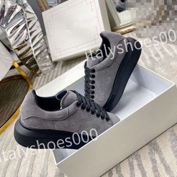 

luxurys thick soled casual shoes designer shoe women travel lace-up sneaker fashion lady running trainers platform men gym sneakers size 35-, Black