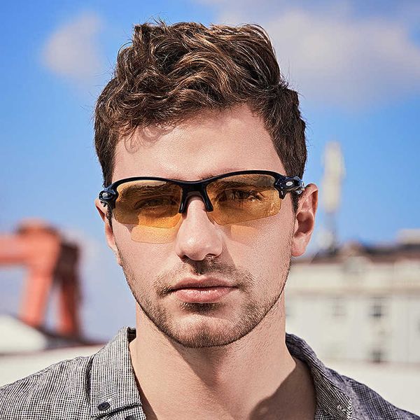 

direct outdoor cycling sun polarized uv resistant sports goggles, White;black