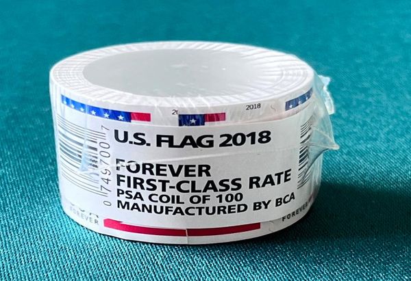 

postage stamps us first class forever roll of 100 wedding office parking envelopes mail supplies postcard6084411