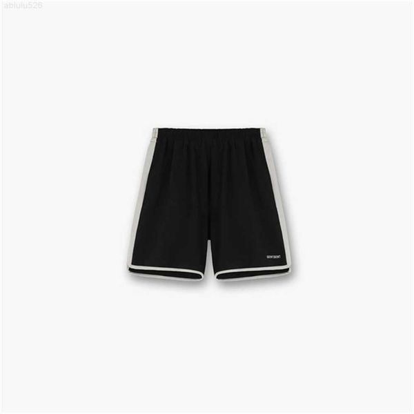 

ss22 rep letter embroidery shorts women men drawstring fashion loose highstreet hip hop summer beach holiday american fzkz278 3oiu, White;black