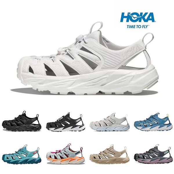 

hoka hopara sandals men women hoka one one shock absorbing camping walking function hiking luxurys designer sports sandals beach shoes young, Black