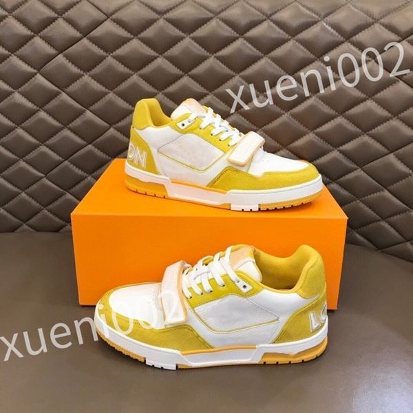 

2023 designer casual shoes quality brand sneakers flat platform lace up daddy shoes women men mixed color thick sole trainers, Black