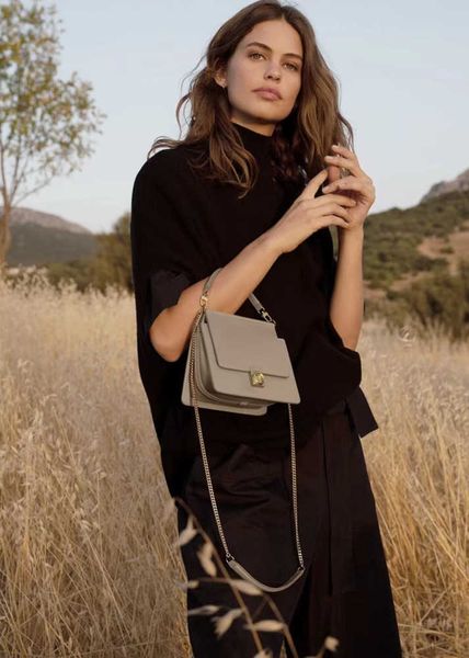 

bags designer shoulder bag new polene number seven mini full-grain textured calf leather tote designer zip closure crossbody women hobo hand