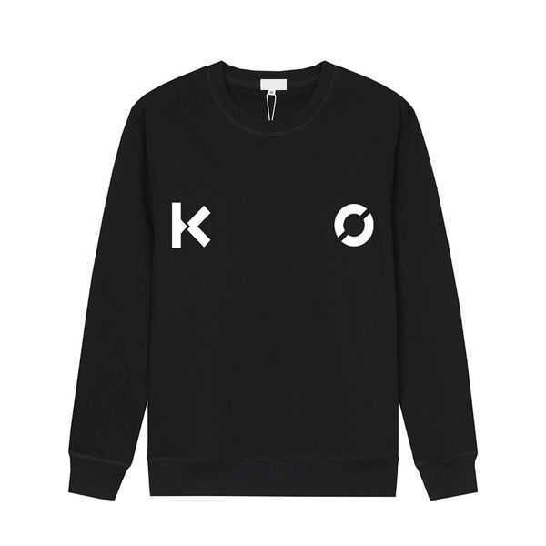 

designer fashion men women hoodie tiger head advanced embroidery 1:1 round neck pullover autumn winter loose high street classic 13 bed3, Black