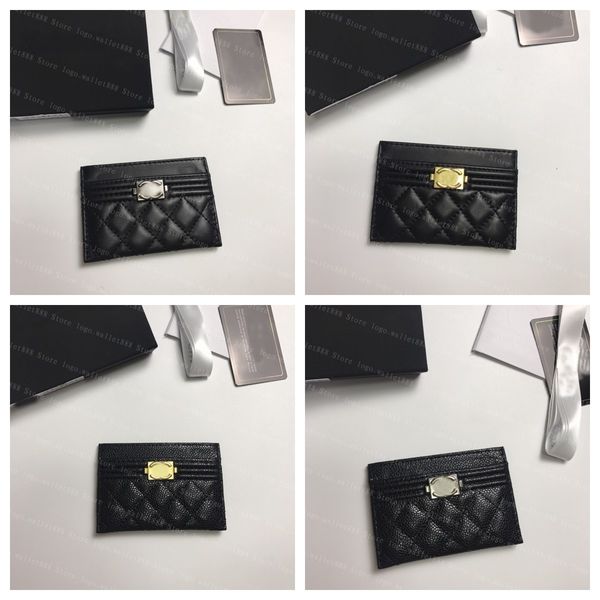 

new wallets letter luxury brand design plaid cc chain clutch lambskin diamond pattern pouch women's le boy long wallet caviar purs silv, Red;black
