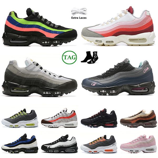 

sports shoes mens designer 95 running sneakers maxs 95s classic og black neon aegean storm sequoia pink beam anatomy sketch men womens walk