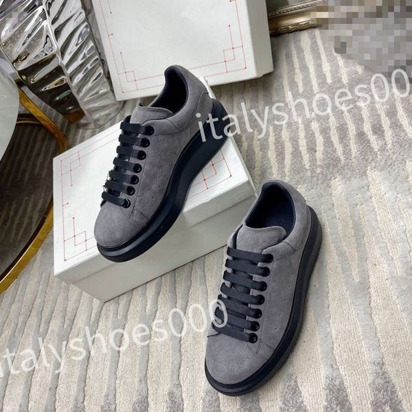 

new luxurys thick soled casual shoes designer shoe women travel lace-up sneaker fashion lady running trainers platform men gym sneakers size, Black
