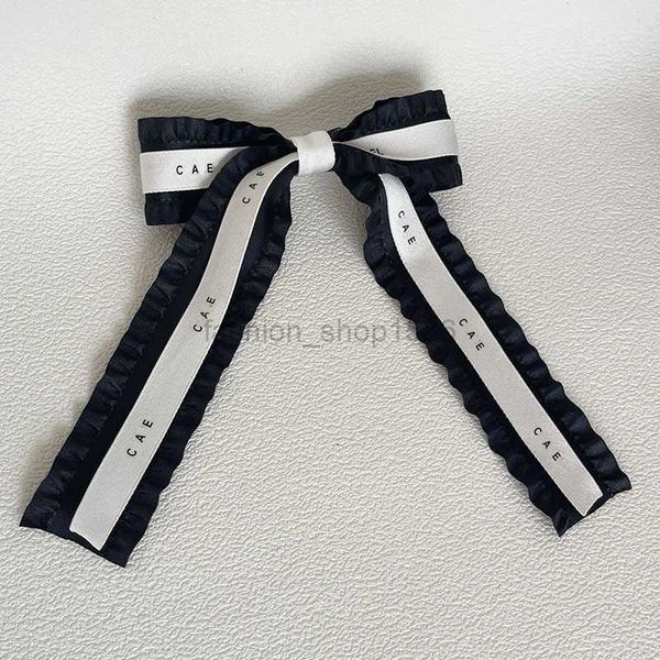 

luxury designer headbands women black white brand sweet cool girl simple french velvet retro bowknot hairband womens wide edge headrope for