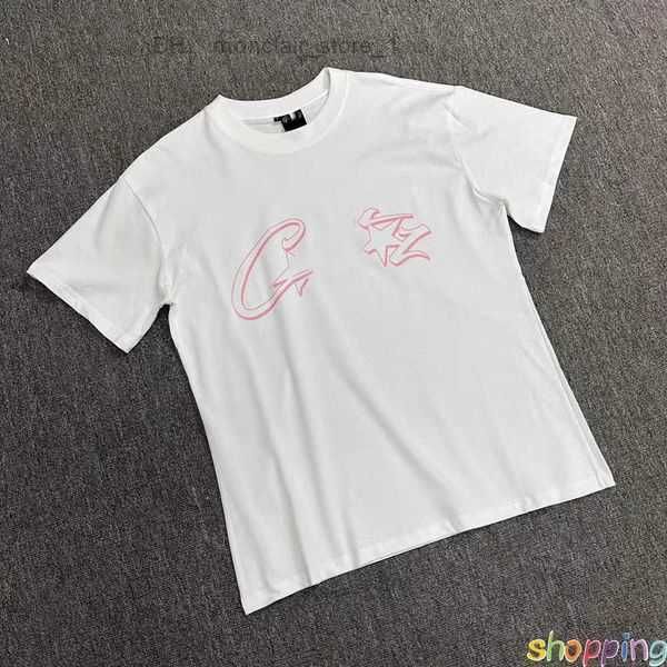 

t shirt 2023 corteizs corgo designer t shirt corteizs american street hip hop letter print short sleeve t-shirt fashion brand summer loose r, White;black