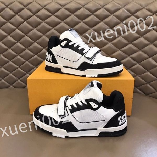 

2023 new designer casual shoes quality brand sneakers flat platform lace up daddy shoes women men mixed color thick sole trainers, Black