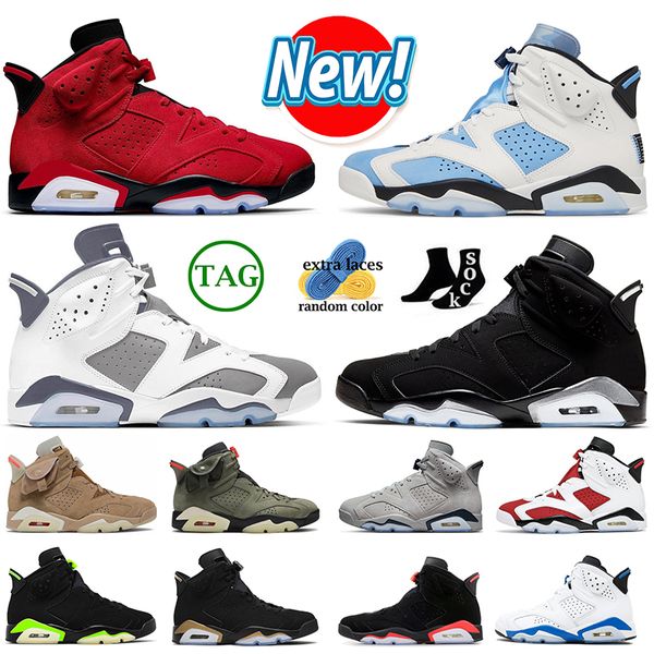 

cool grey 6 6s basketball shoes men jumpman unc metallic silver toro bravo carmine georgetown midnight navy british khaki millennial pink sn