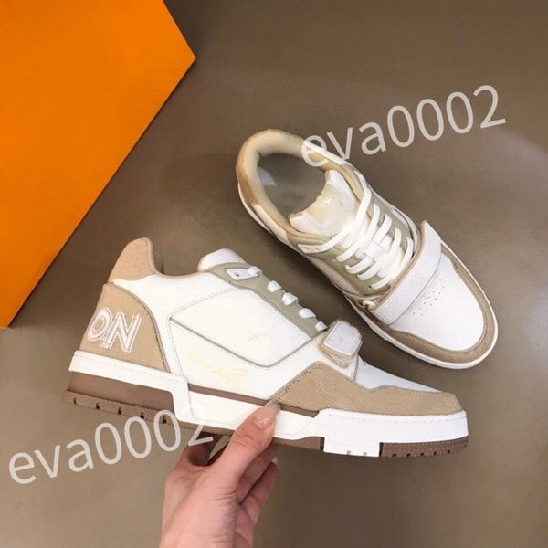

2023 new luxury designer shoes handmade white black fashion sneaker casual chunky brand sneakers all-match sports trainers