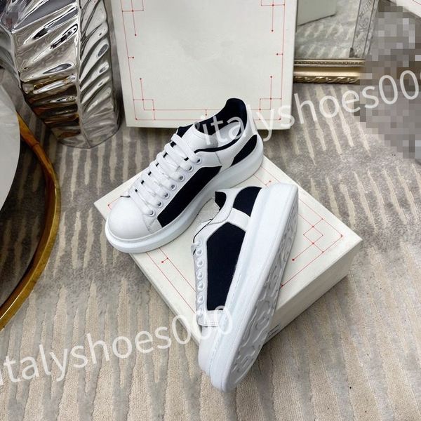 

2023 new casual shoes women and men thick soled shoe designer travel lace-up sneaker fashion lady running trainers platform cloth sneakers s, Black