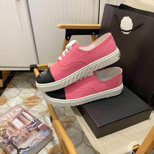 

2023SSCasual Sports Shoes Letter C Shoe Designer Breathable Sports Shoes 35-40, White
