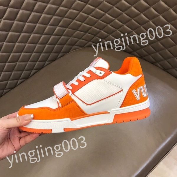 

luxury designer sneakers shoes pop color matching running shoes thick sole trend light fashion all match color cool casual lace-up dad shoes, Black