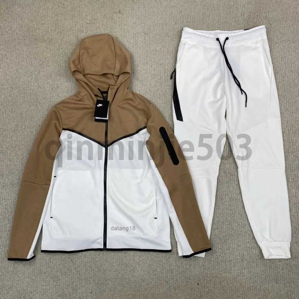 

tracksuit men thick tech fleece sportswear pants hoodies jackets space cotton trousers womens bottoms joggers man running jacket muti mens s, Gray