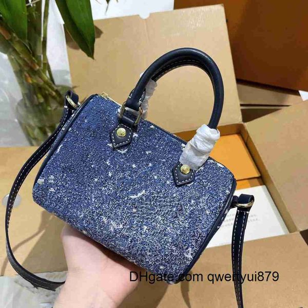 

shoulder bags luxury designer bag nano denim pillow boston women mini handbag speedys fashion crossbody purse luxurious backpack tote bages