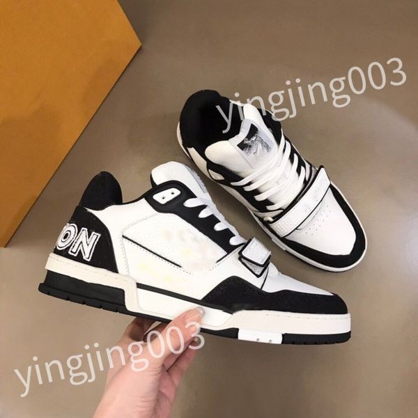 

2023 new r sneakers plate-forme shoes pop color matching running shoes thick sole trend light fashion all match color cool casual lace-up da, Black