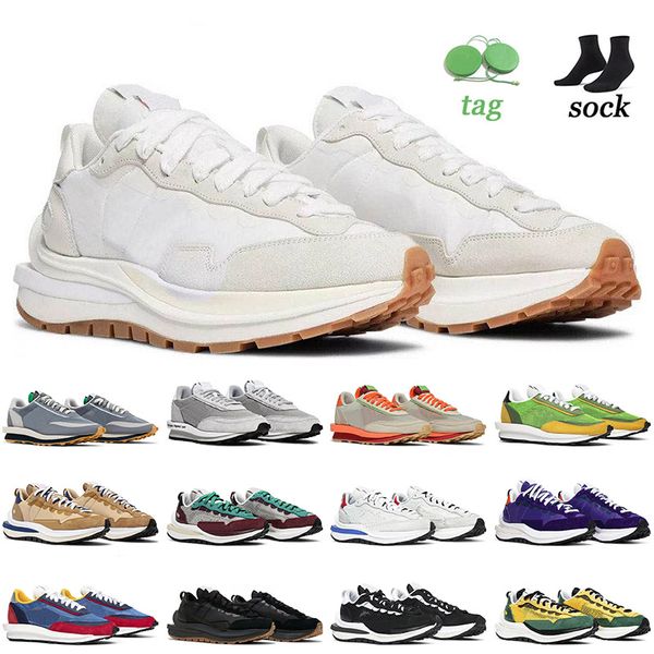 

designer 2023 sacai casual shoes for men women white gum black blazer vaporwaffle blue void villain red sacais waffle ldv trainers sneakers