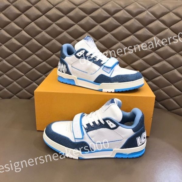 

2023 new luxurys designers shoes summer flat running shoes casual sports sneaker thick sole fashion brand men's sneakers, Black