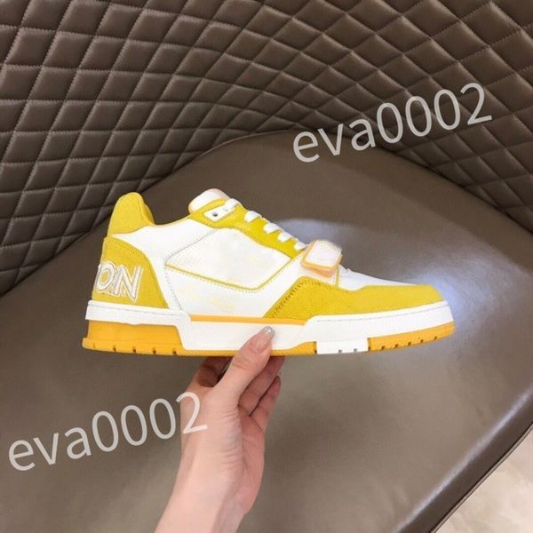 

new designer shoes handmade white black fashion sneaker casual chunky brand sneakers all-match sports trainers