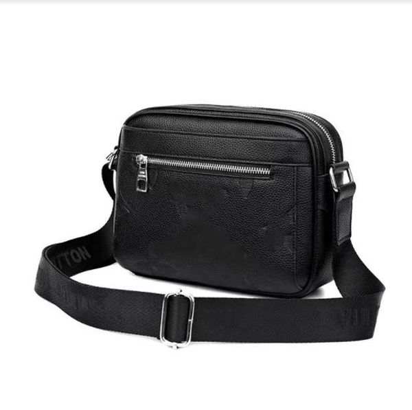 

new shoulder bag fashion all-match men's bag large embossed women's crossbody bag