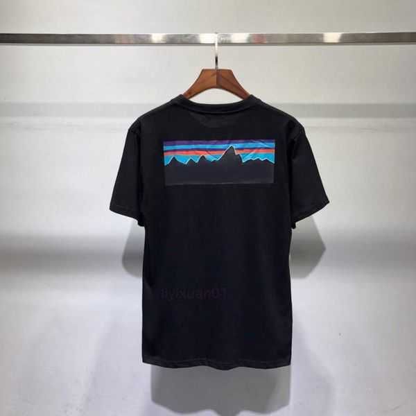 

mens t-shirts luxurys patagonias t-shirt american retro outdoor bata back sunset printing fast drying cotton couple 7zq8 9 kud5, White;black