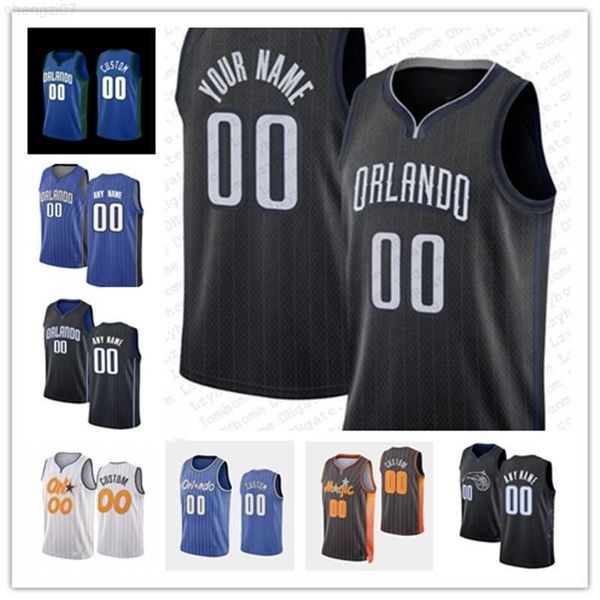 

men women youth orlando''magic''custom 13 jett howard 5 paolo banchero 22 franz wagner 34 wendell carter jr. 20 markelle, Black;red