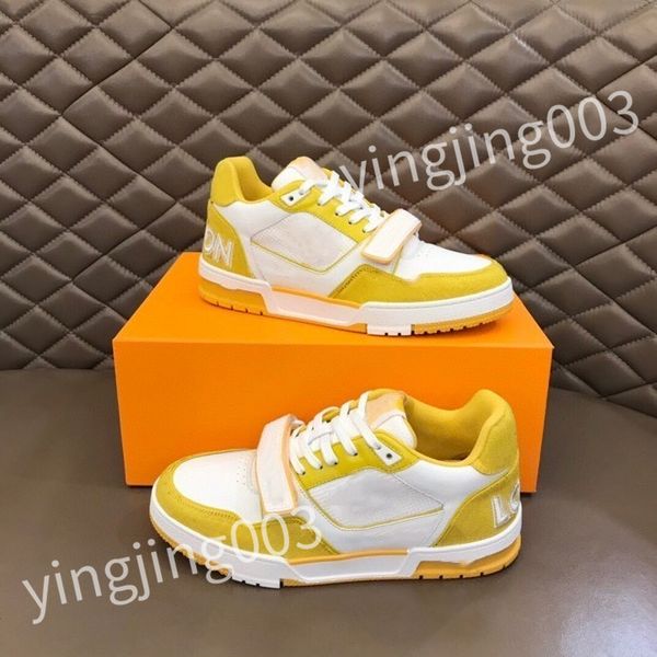 

2023 designer sneakers plate-forme shoes pop color matching running shoes thick sole trend light fashion all match color cool casual lace-up, Black