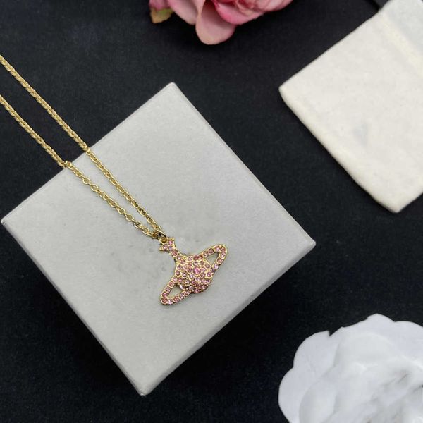 

pendant necklaces designer letter vivian chokers luxury women fashion jewelry metal pearl necklace cjeweler westwood tidal flow design 98ess, Silver