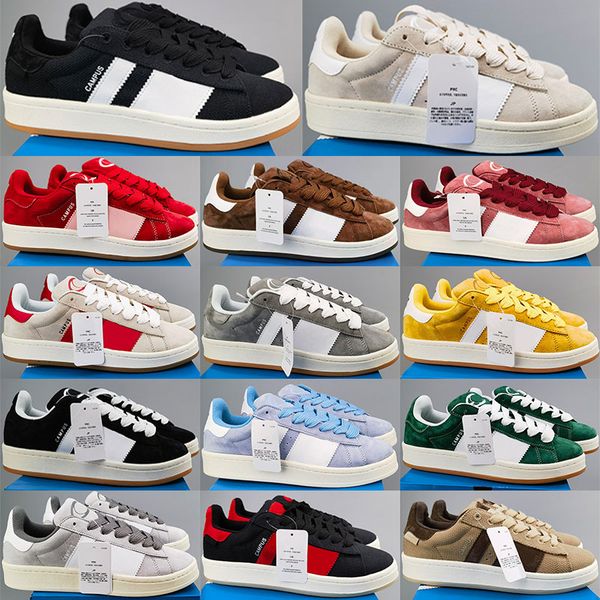 

shoes running mens womens campus 00s skate casual anti slip designer retro white black red pink grey men women sports low sneakers