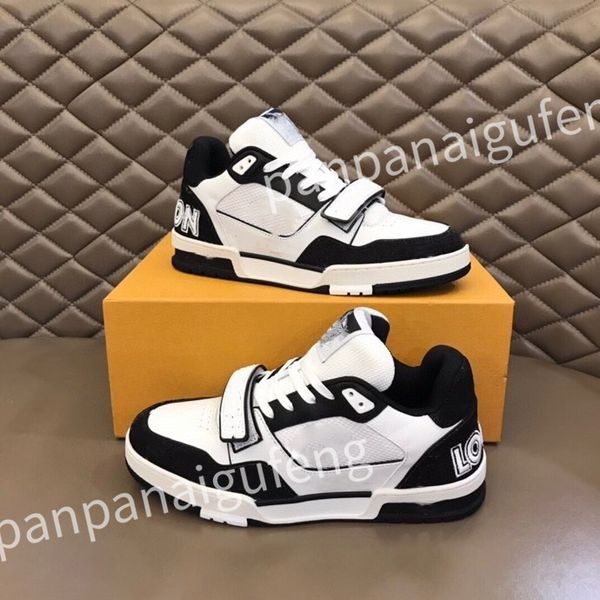 

2023 new designer running shoes brand sneakers fashion shoe white black leather men women espadrilles flats lace up platform trainers