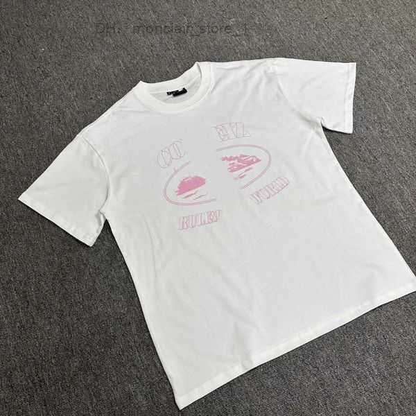 

t shirt 2023 corteizs corgo designer t shirt corteizs american street hip hop letter print short sleeve t-shirt fashion brand summer loose r, White;black
