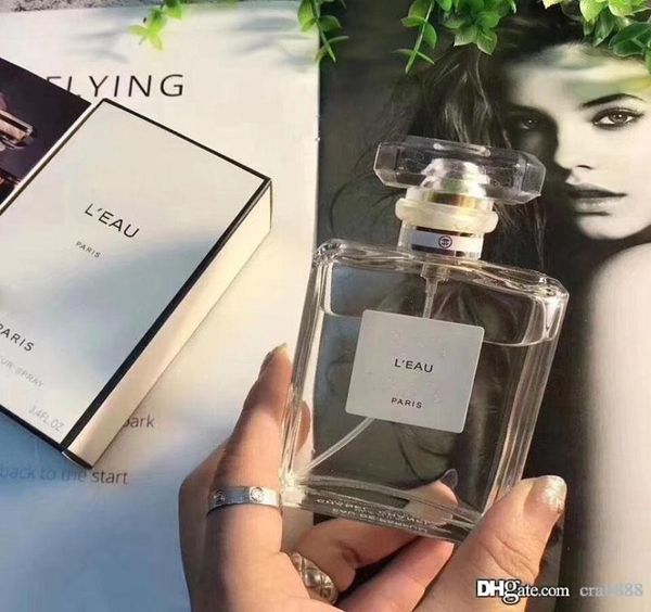 

elegant perfume for women n05 100ml edt 34floz floral aldehyde white water perfume transparent bottle long lasting3553423